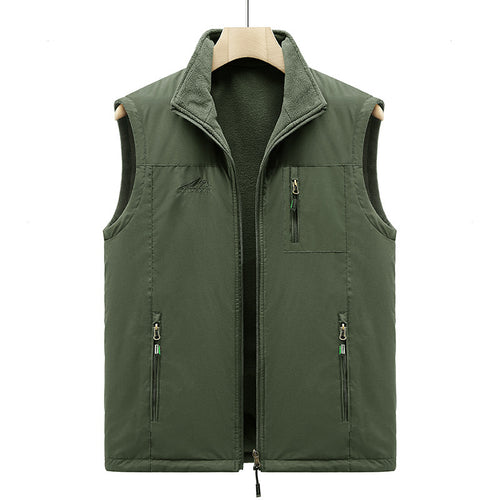 Herren Multifunktionale Fleece-Weste Nord Taschen