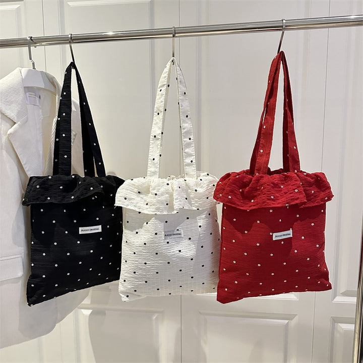 Damen Stofftasche mit Rüschendetail Nord Taschen