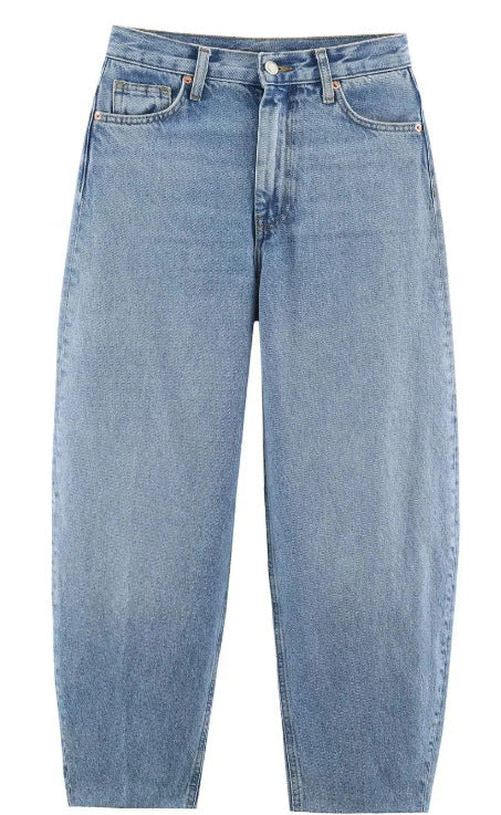 Damen Hochtaillierte Culotte-Hose mit weitem Bein und dekorativem Taillengürtel Nord Taschen