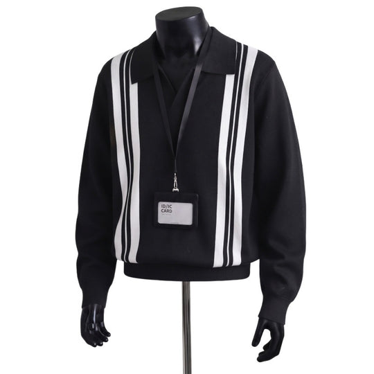 Herren Modischer Pullover mit Stripes Nord Taschen
