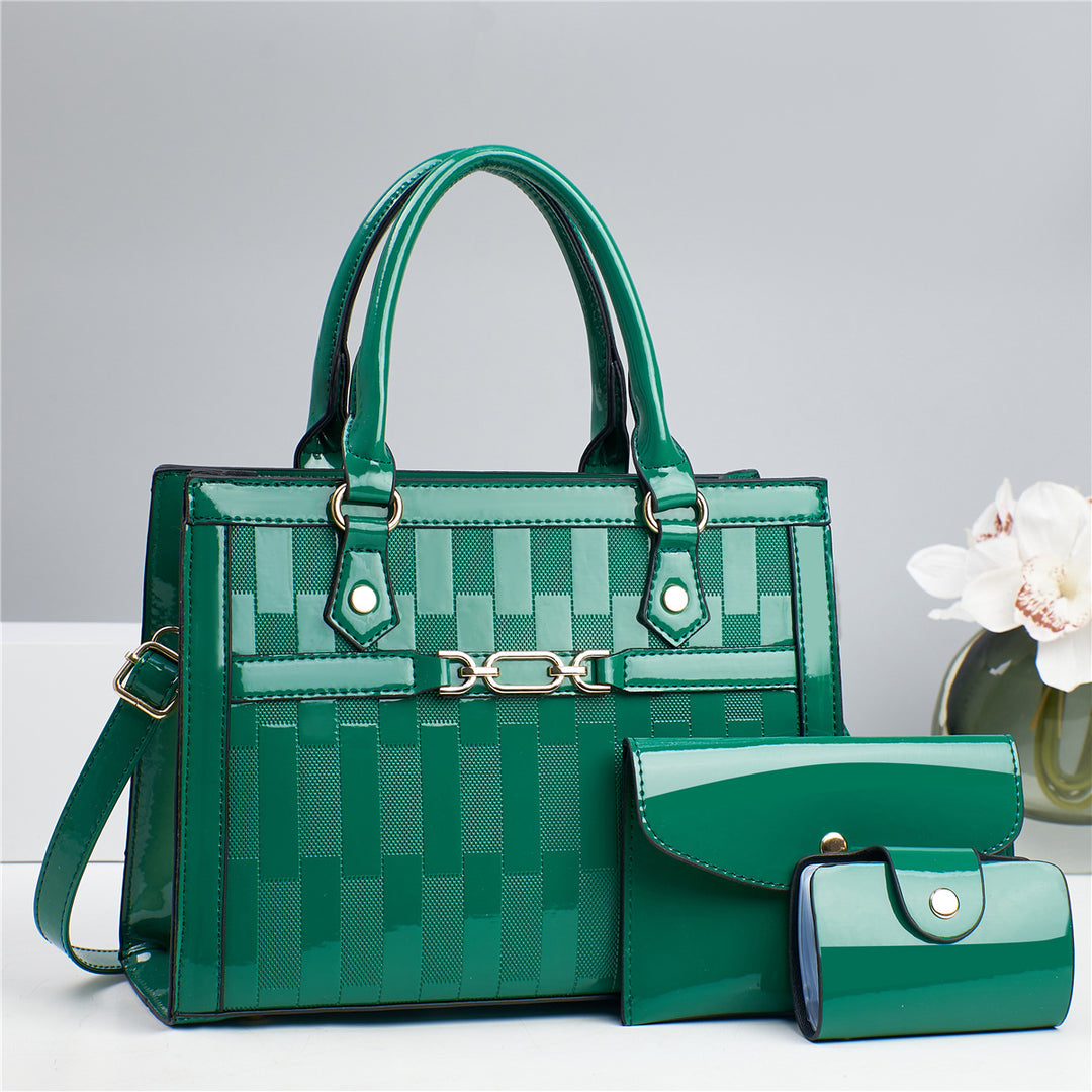 Damen stilvolle Handtasche mit herausnehmbarem Geldbeutel Nord Taschen