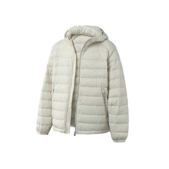Unisex Ultraleichte gesteppte Kapuzenjacke mit Thermofüllung und Reißverschlusstaschen Nord Taschen