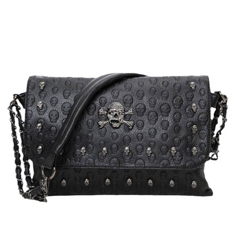 Damen Clutch-Tasche mit edlem Muster und abnehmbarem Schulterriemen Nord Taschen