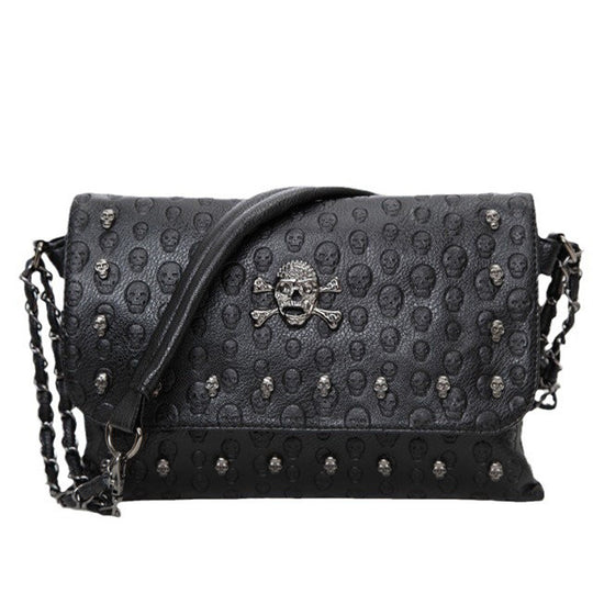 Damen Clutch-Tasche mit edlem Muster und abnehmbarem Schulterriemen Nord Taschen