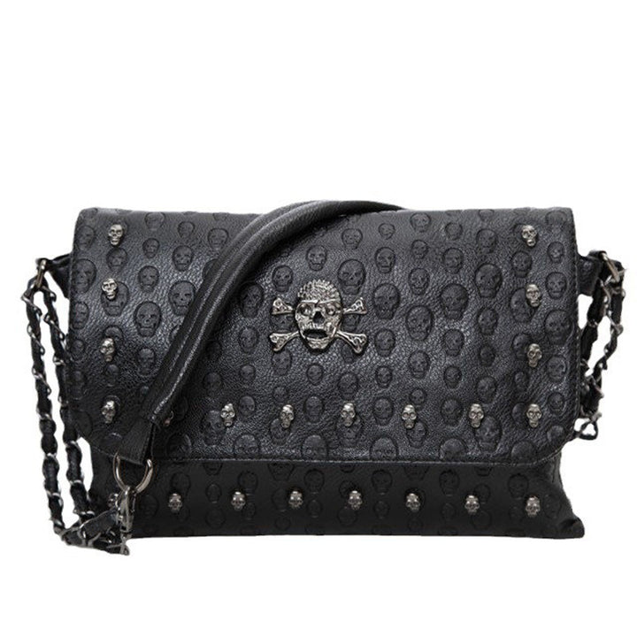 Damen Clutch-Tasche mit edlem Muster und abnehmbarem Schulterriemen Nord Taschen