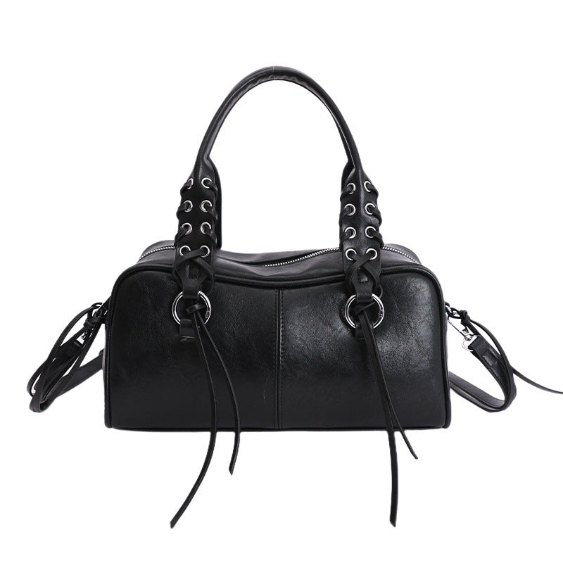 Damen elegante Hobo-Handtasche mit geflochtenen Details Nord Taschen