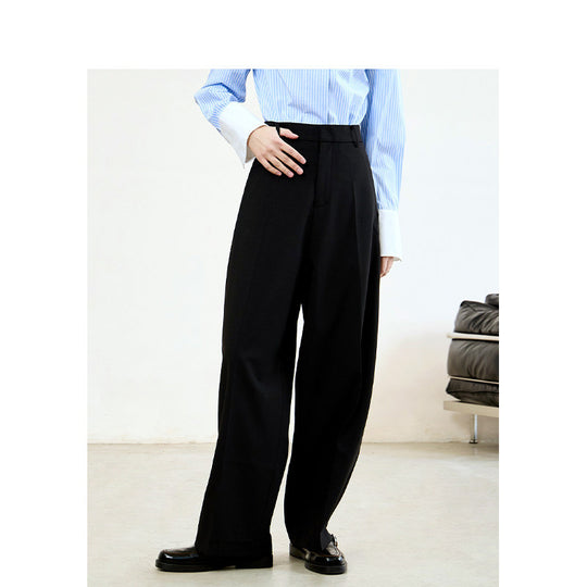 Damen Modische High-Waist Palazzo-Hose Nord Taschen