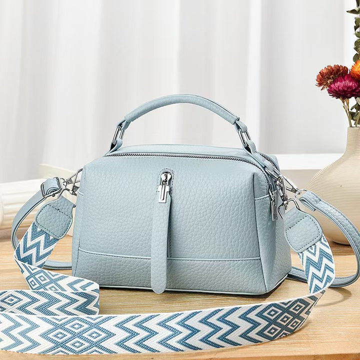 Damen Handtasche mit abnehmbarem, dekorativem Gurt Nord Taschen