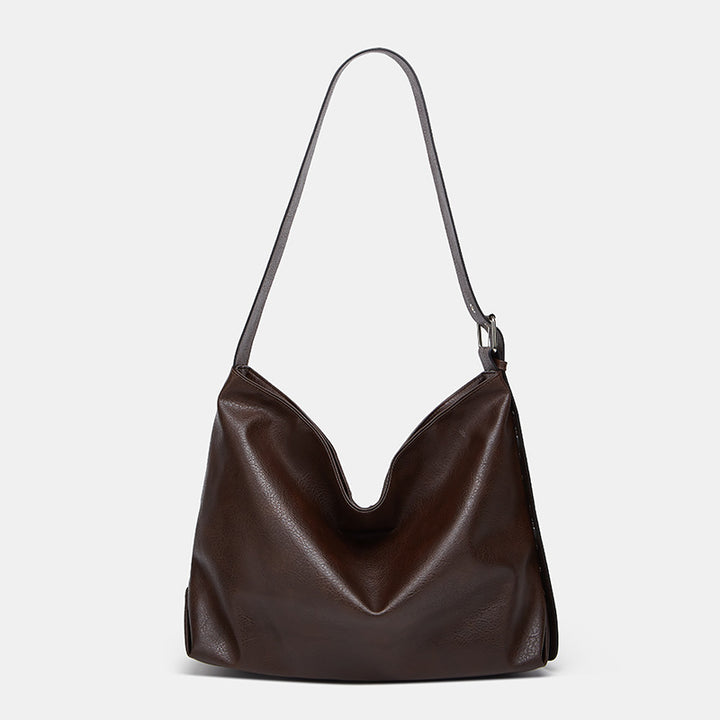 Damen Hobo-Tasche aus hochwertigem Kunstleder mit ergonomischem Tragegriff Nord Taschen