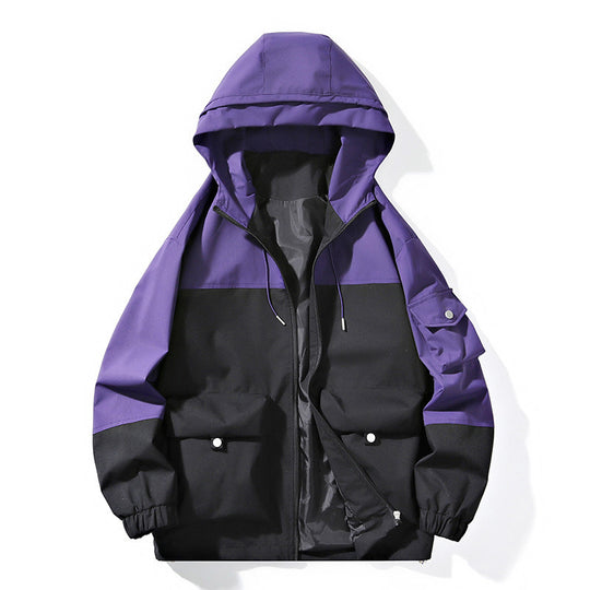 Damen Modische Freizeitjacke mit hohem Kragen Nord Taschen