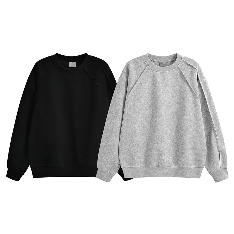 Unisex Oversize Sweatshirt mit Raglanärmeln und Rippbündchen Nord Taschen
