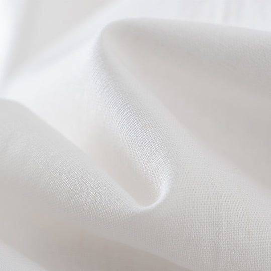Damen Culotte-ähnliche Leinenhose mit Tunnelzug, Bundfalten und geradem Bein Nord Taschen