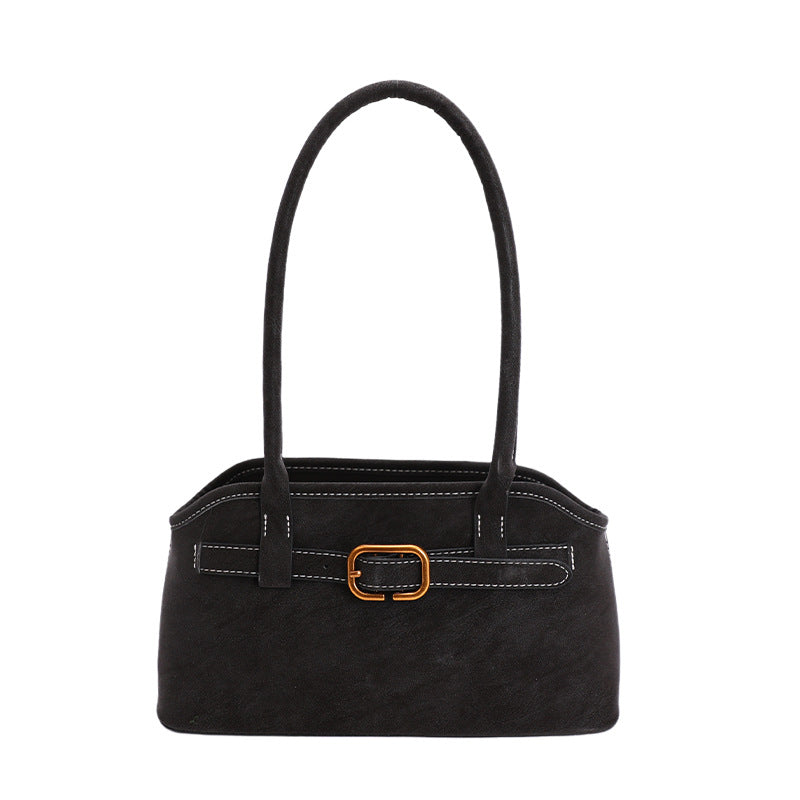 Damen elegante Umhängetasche aus hochwertigem Wildleder Nord Taschen