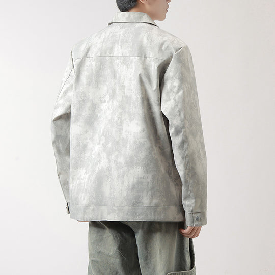Herren Modische Arbeitsjacke im minimalistischen Design Nord Taschen