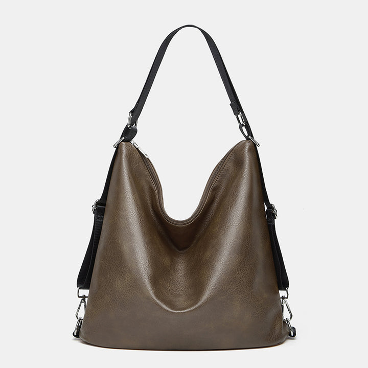 Damen Hobo-Tasche mit einzigartiger Struktur und abnehmbarem Schulterriemen Nord Taschen