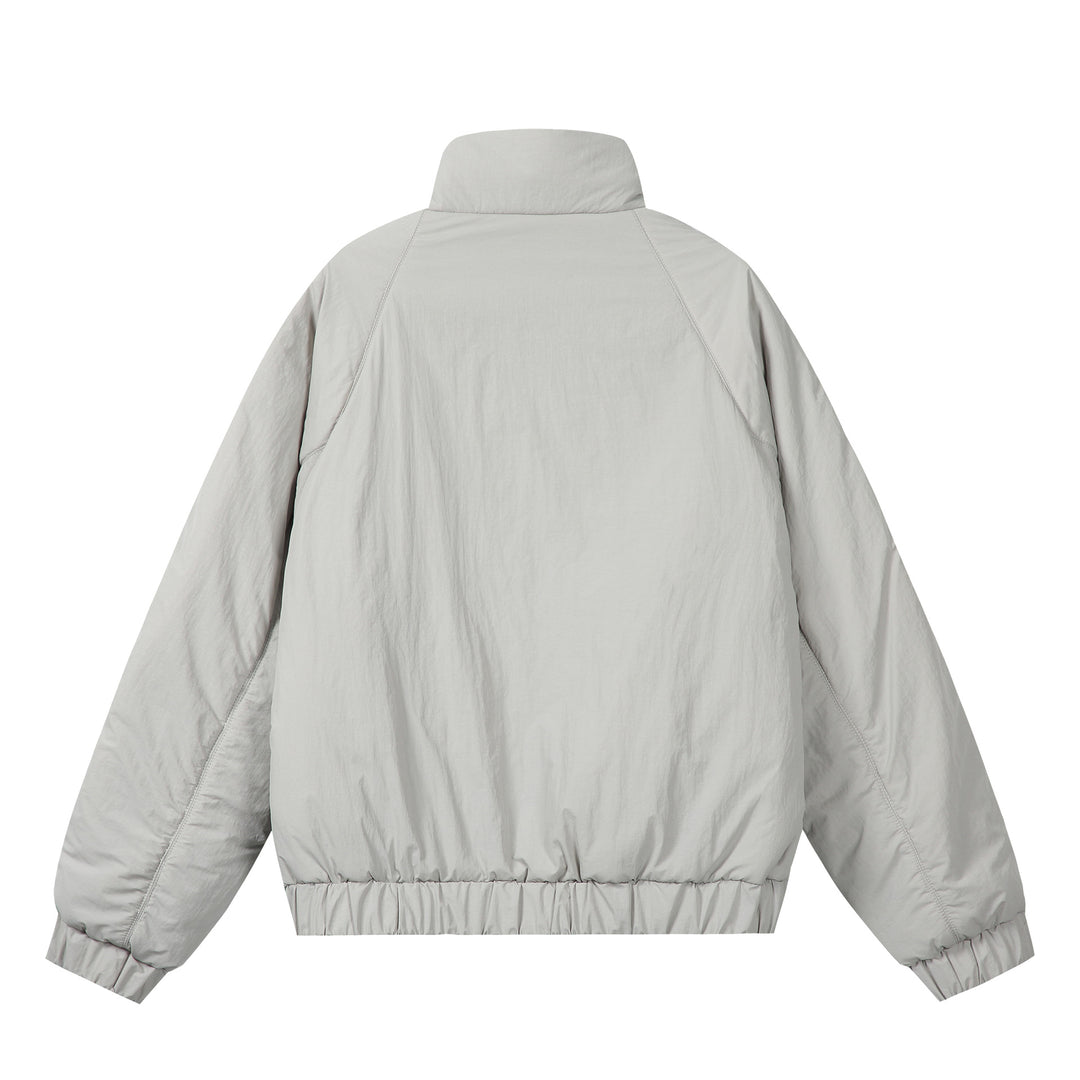 Unisex Boxy-wattierte Kurzjacke mit voluminösem Funnelkragen Nord Taschen
