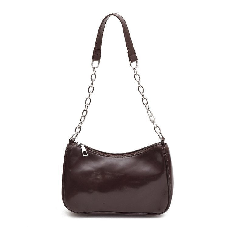 Damen modische Schultertasche mit Kettenriemen Nord Taschen