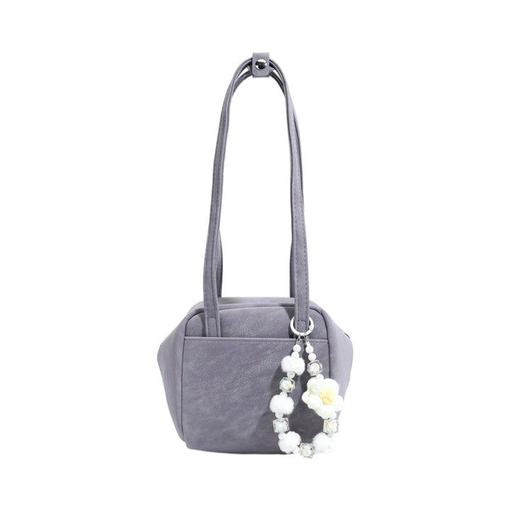 Damen modische Handtasche mit einzigartigem Blumenanhänger Nord Taschen