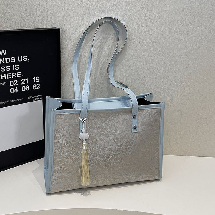 Damen elegante Tragetasche mit verziertem Design Nord Taschen