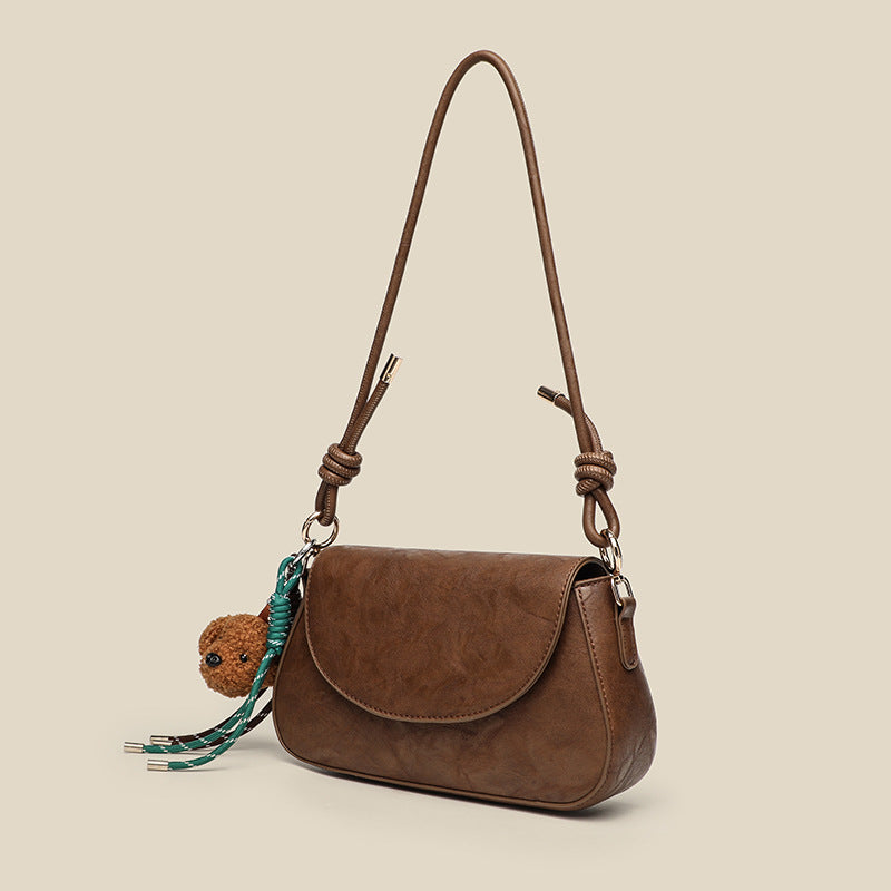 Damen Clutch-Tasche mit verspieltem Anhänger Nord Taschen