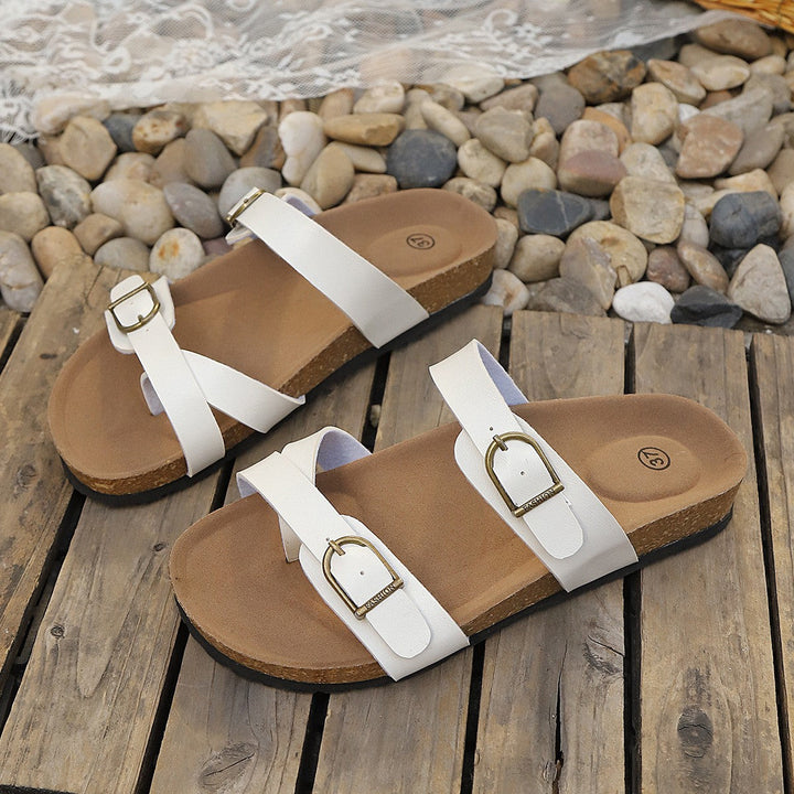 Damen Freizeit-Sandalen mit verstellbaren Schnallen