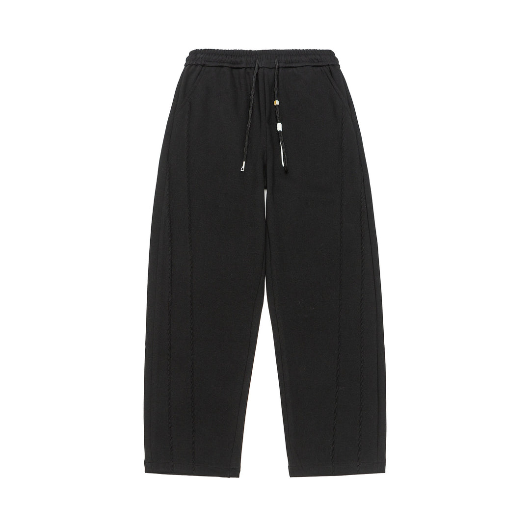 Damen Weite Cropped-Sweathose mit Elastikbund und aufgesetzter Gesäßtasche Nord Taschen