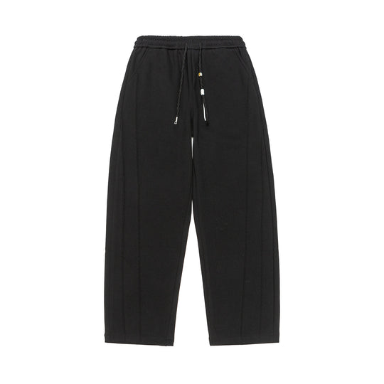 Damen Weite Cropped-Sweathose mit Elastikbund und aufgesetzter Gesäßtasche Nord Taschen