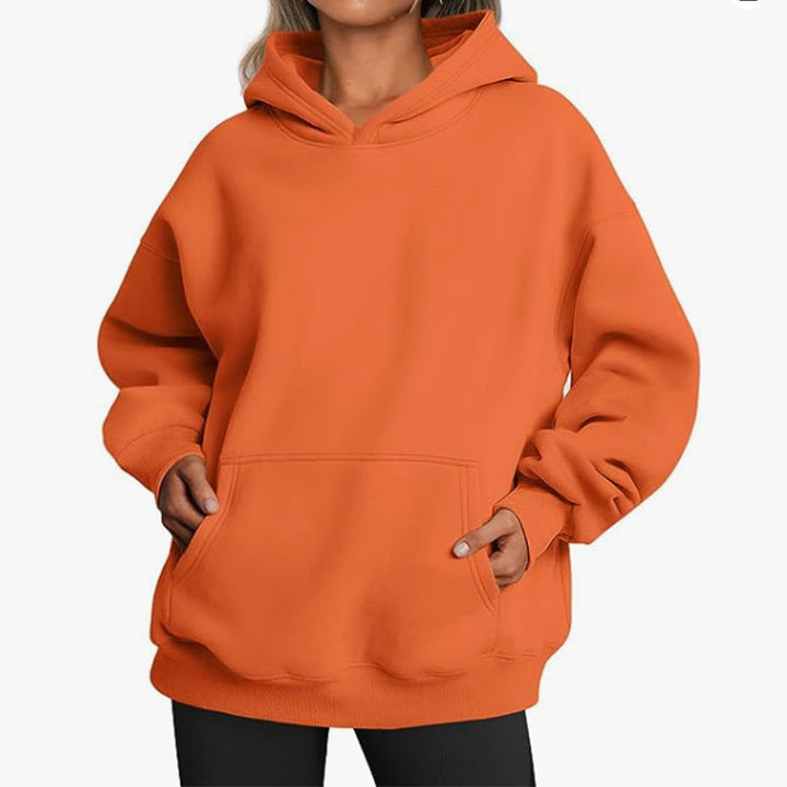 Damen bequemer Kapuzenpullover