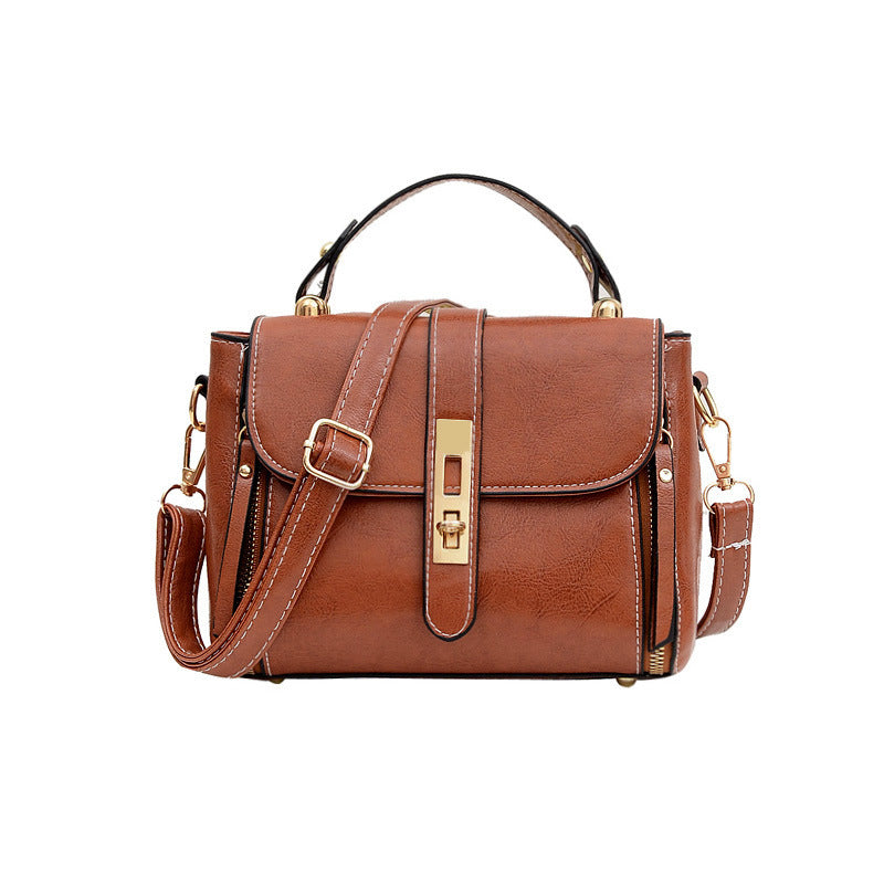Damen elegante Handtasche mit praktischem Fächersystem Nord Taschen
