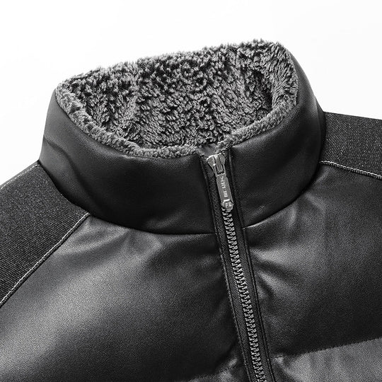 Herren Wattierte Steppweste mit Cargo‑Taschen und hohem Stehkragen Nord Taschen