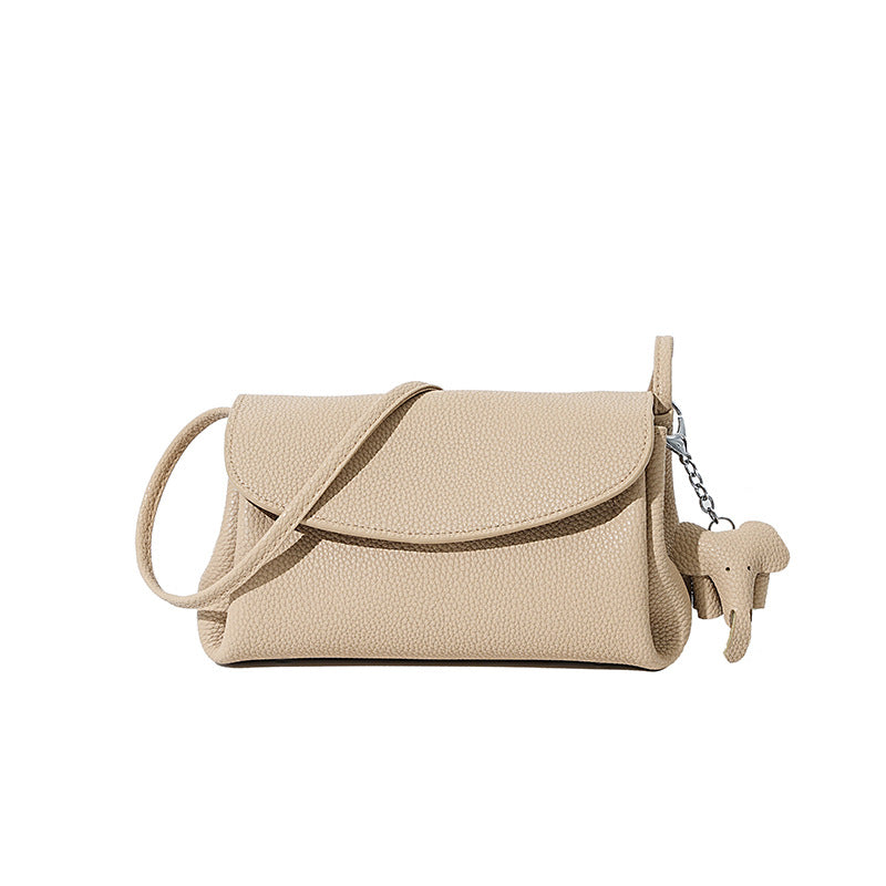Damen Umhängetasche im minimalistischen Design mit abnehmbarem Anhänger Nord Taschen