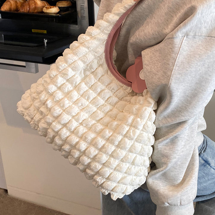 Damen Hobo-Tasche aus strukturiertem Material mit praktischen Fächern Nord Taschen