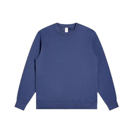 Unisex Minimalistisches Baumwoll-Sweatshirt mit Rundhals, Rippbündchen & Relaxed Fit Nord Taschen