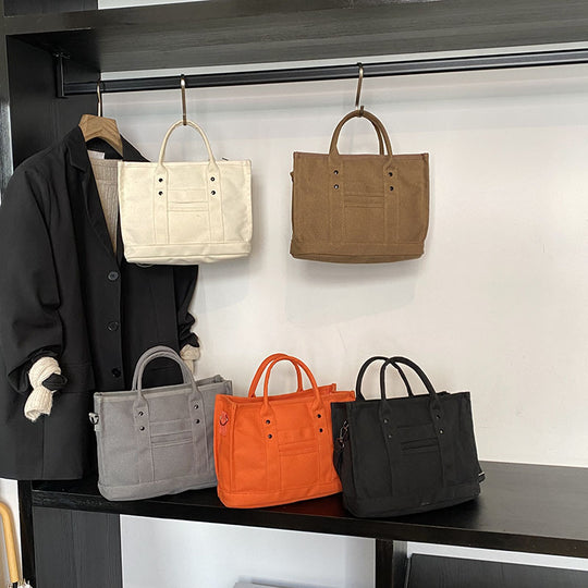 Damen praktische Tragetasche mit abnehmbarem Schulterriemen Nord Taschen