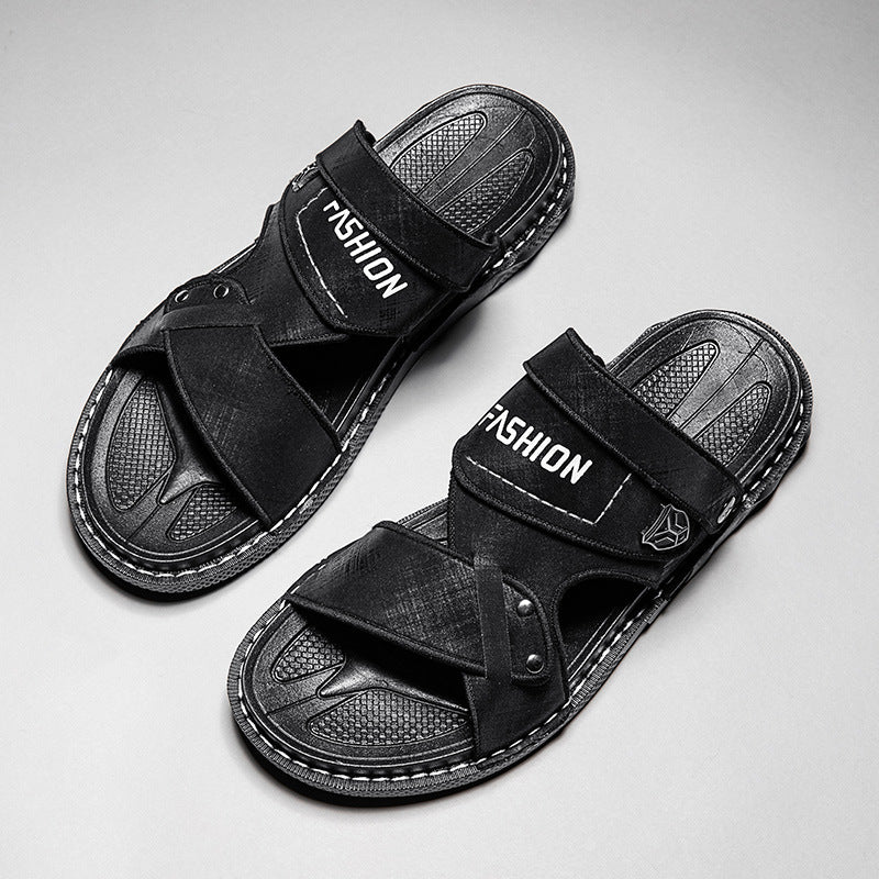 Damen Sportliche Badesandalen mit ergonomischem Klettverschluss und rutschfester Sohle