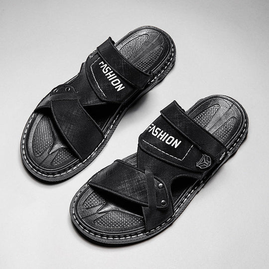 Damen Sportliche Badesandalen mit ergonomischem Klettverschluss und rutschfester Sohle