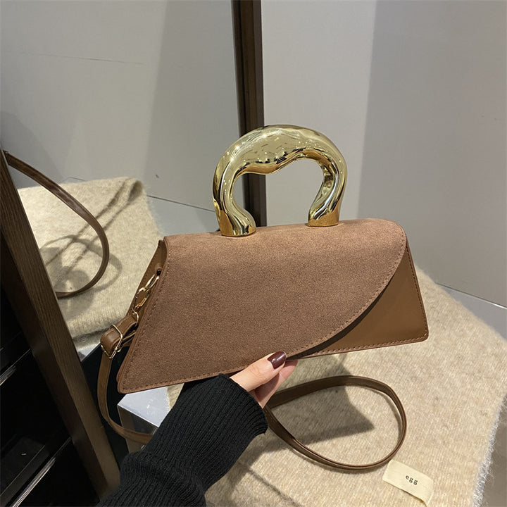 Damen elegante Handtasche mit luxuriösem Acrylgriff Nord Taschen
