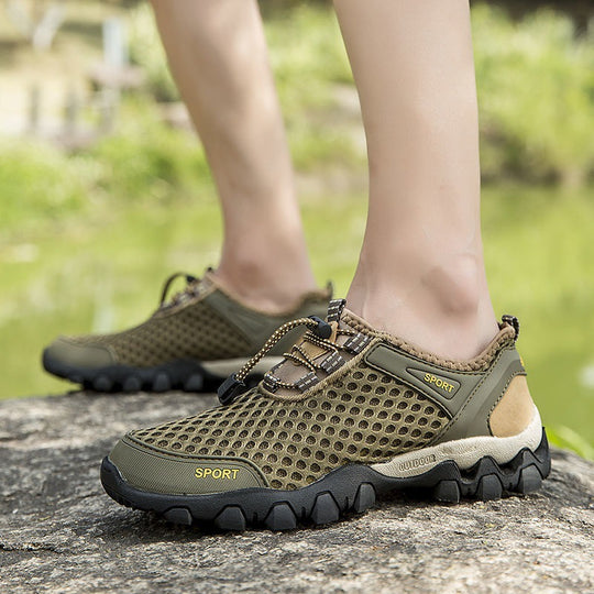 Herren Atmungsaktive Outdoor-Sneaker mit Anti-Rutsch-Sohle Nord Taschen