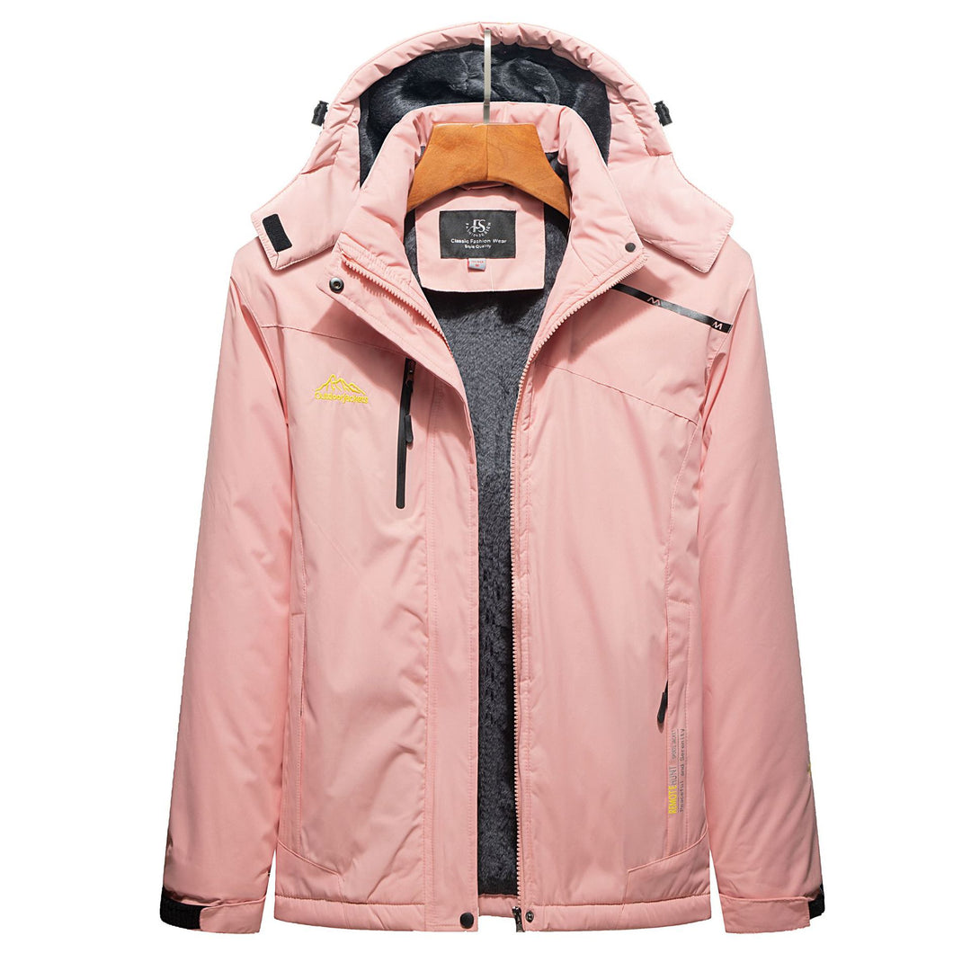 Herren Isolierte Winterparka mit Teddyfutter, Kapuze und wasserabweisender Außenhülle Nord Taschen