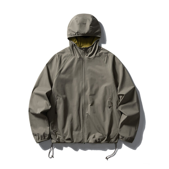 Unisex Leichte Kapuzen‑Softshelljacke mit Fleecegefütterter Innenkapuze und verstellbarem Saum Nord Taschen