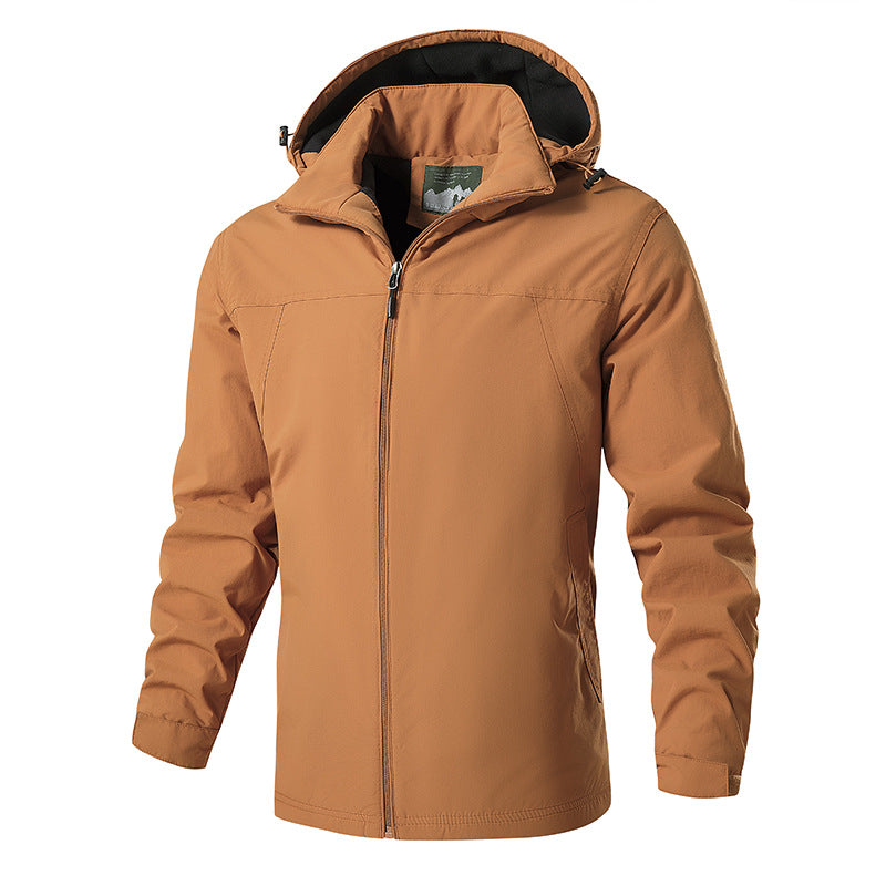 Herren Leichte, winddichte Jacke Nord Taschen