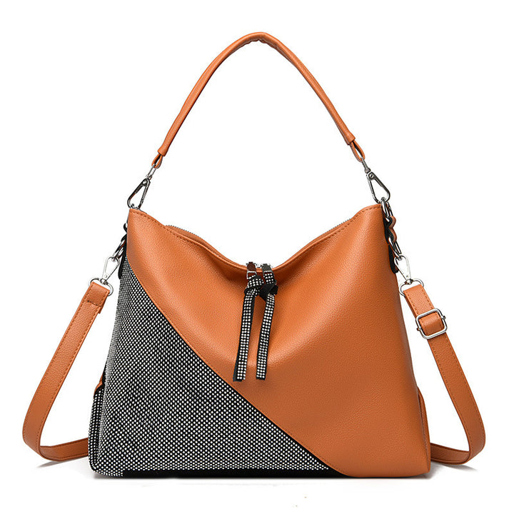 Damen moderne Handtasche mit funkelnden Akzenten Nord Taschen