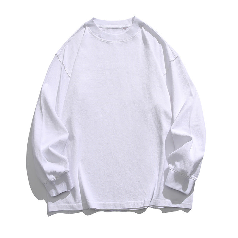 Unisex Weites Oversize-Langarmshirt im Heavyweight-Slouch-Stil mit Drop-Shoulder Nord Taschen