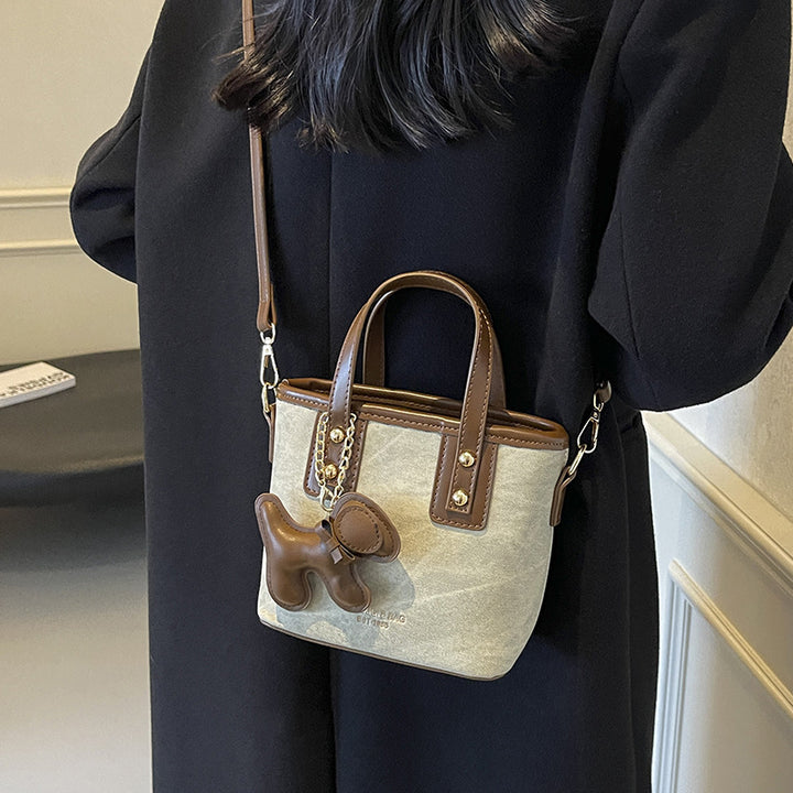 Damen Mini-Handtasche mit abnehmbarem Anhänger Nord Taschen