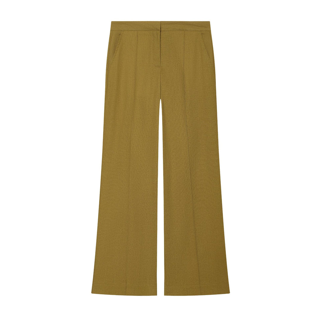 Damen Marlene‑Hose mit hohem Bund und durchgehender Bügelfalte Nord Taschen