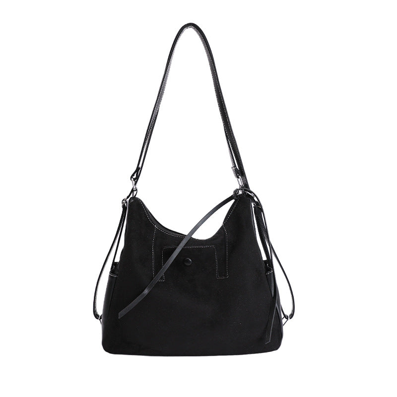 Handgefertigte Damen Schultertasche aus hochwertigem Wildleder Nord Taschen
