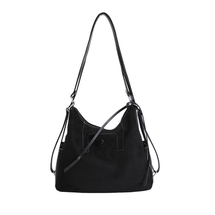 Handgefertigte Damen Schultertasche aus hochwertigem Wildleder Nord Taschen