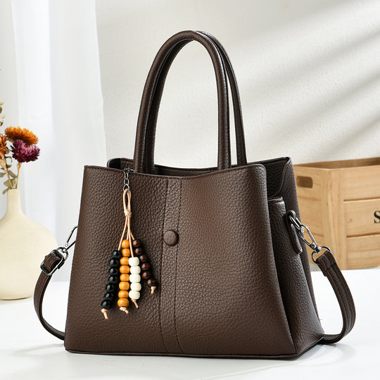 Damen modische Handtasche mit abnehmbarem Schulterriemen und vielseitigem Stylus Nord Taschen
