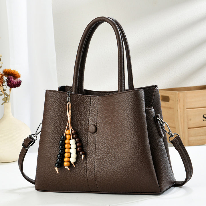 Damen modische Handtasche mit abnehmbarem Schulterriemen und vielseitigem Stylus Nord Taschen