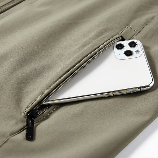Herren Atmungsaktive Softshell-Utilityweste mit hohem Stehkragen, wasserabweisender Außenlage und mehrfachen Reißverschlusstaschen Nord Taschen